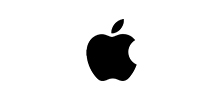 Logo Apple - white