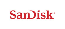 Logo Sandisk - white