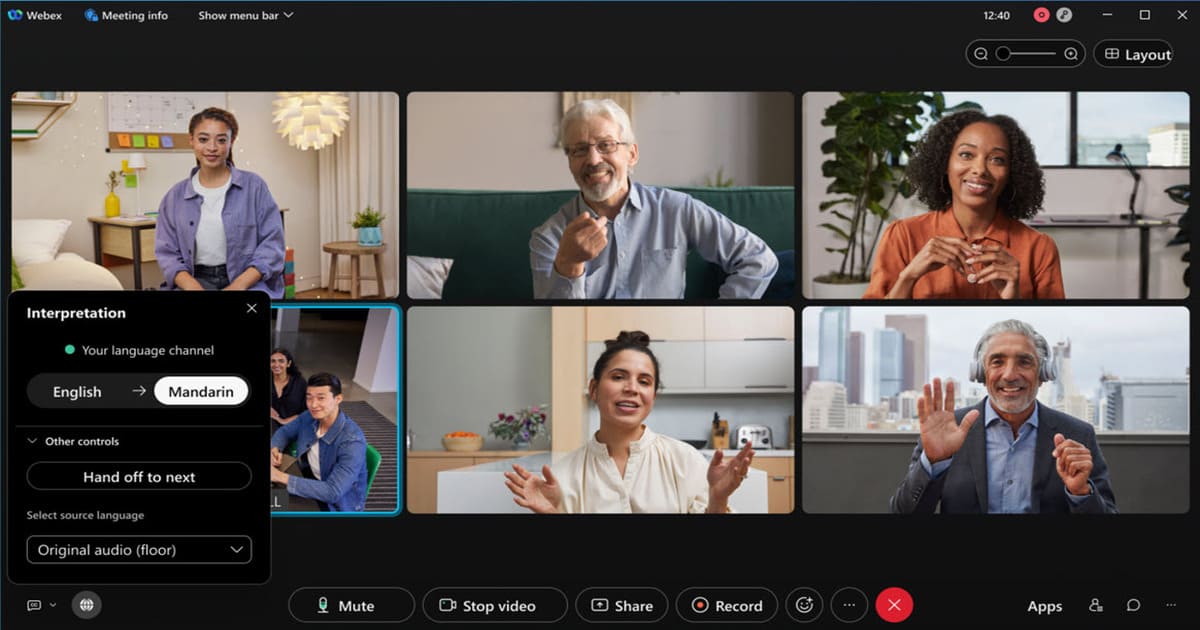 Cisco Webex MeetingÂ