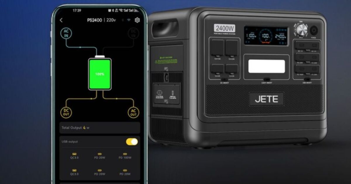 Spesifikasi Power Station JETE PS2400