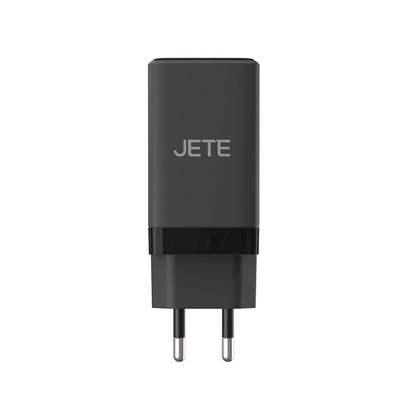 Charger Hp GaN Fast Charger 45 Watt JETE E11 2 Output PD Type C - Image 2
