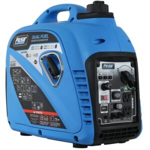 Generator Inverter Bahan Bakar Ganda Pulsar 2200 Watt yang Senyap (PG2200BiS)