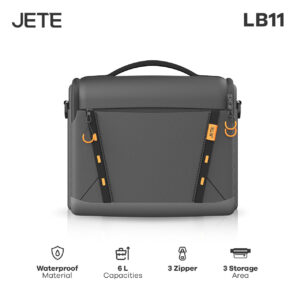 Tas Lensa Kamera dan Drone Mini JETE LB11 Sling Bag Waterproof - Premium Material