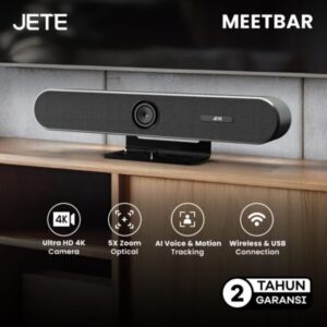 Video Conference 4K Terbaik - JETE MEETBAR 4K + AI