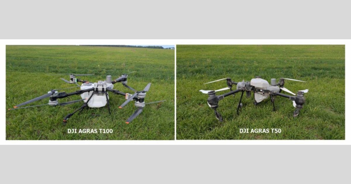 DJI Agras T100 vs T50