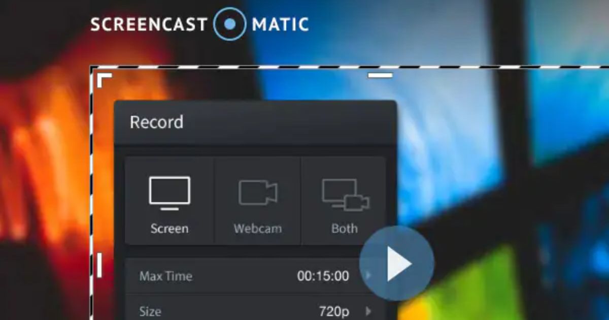Perekam Layar PC - Screencast-O-Matic