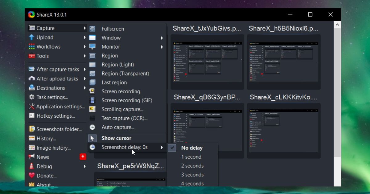 Perekam Layar PC - ShareX