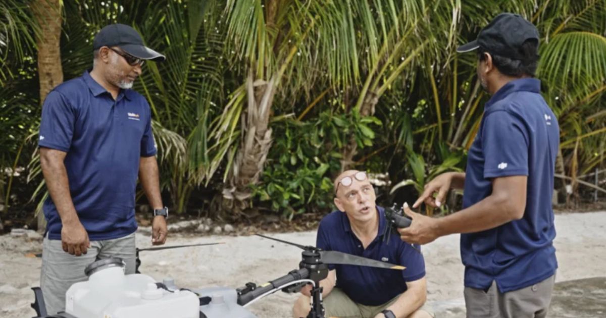 Mengendalikan Hama dengan Drone