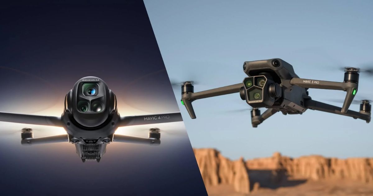 DJI Mavic 4 Pro vs Mavic 3 Pro