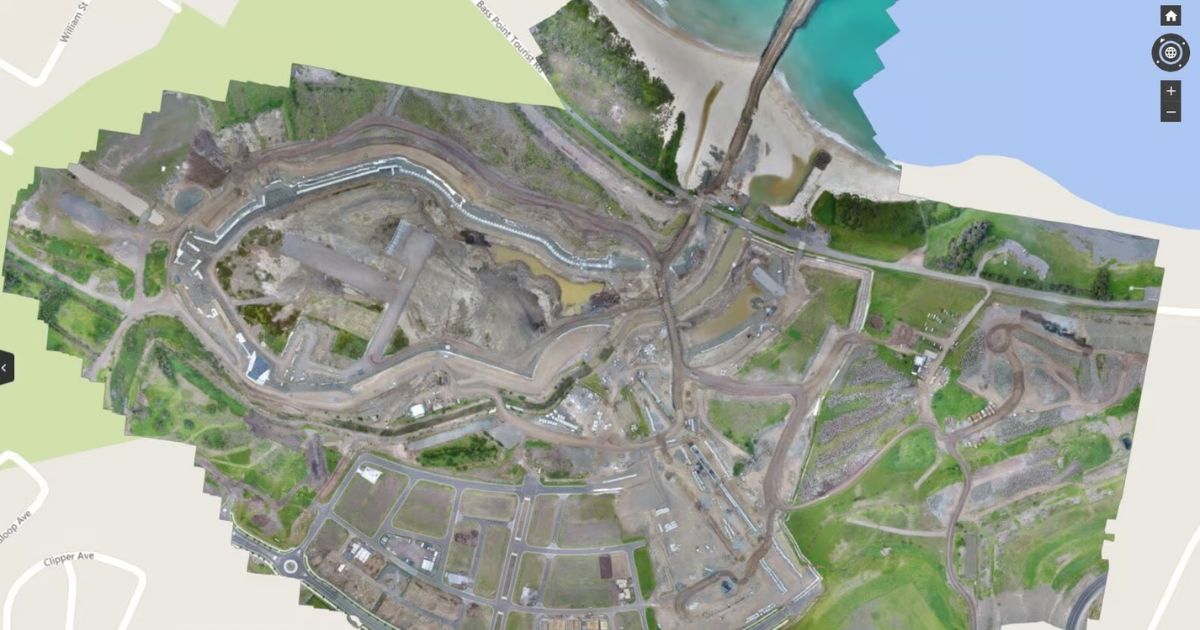 Cara Kerja drone topografi