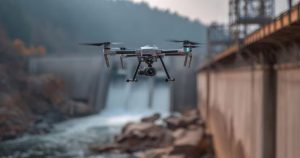 Drone untuk Inspeksi Bendungan