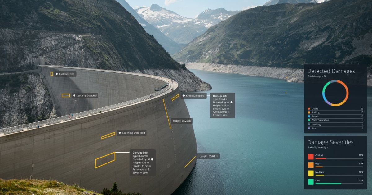 Drone untuk Inspeksi Bendungan