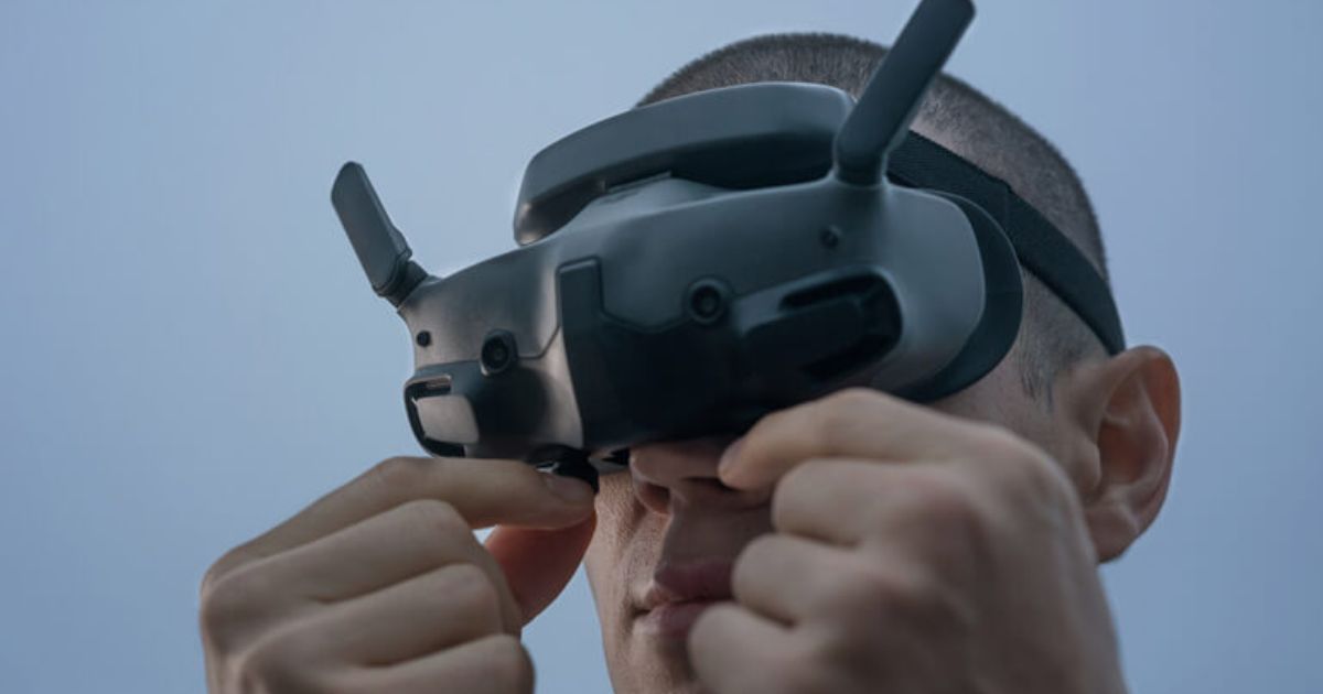 Layar dan Sistem Optik DJI Goggles 3