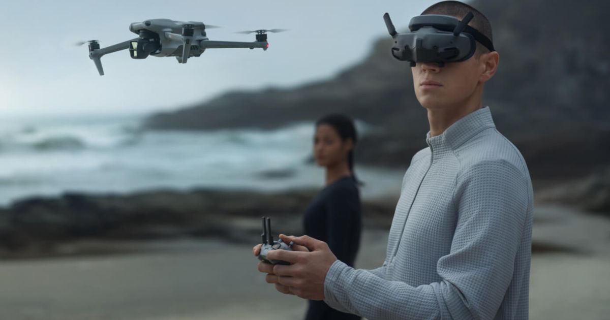 Transmisi Video DJI O4 DJI Goggles 3