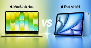 MacBook Neo vs iPad Air M4
