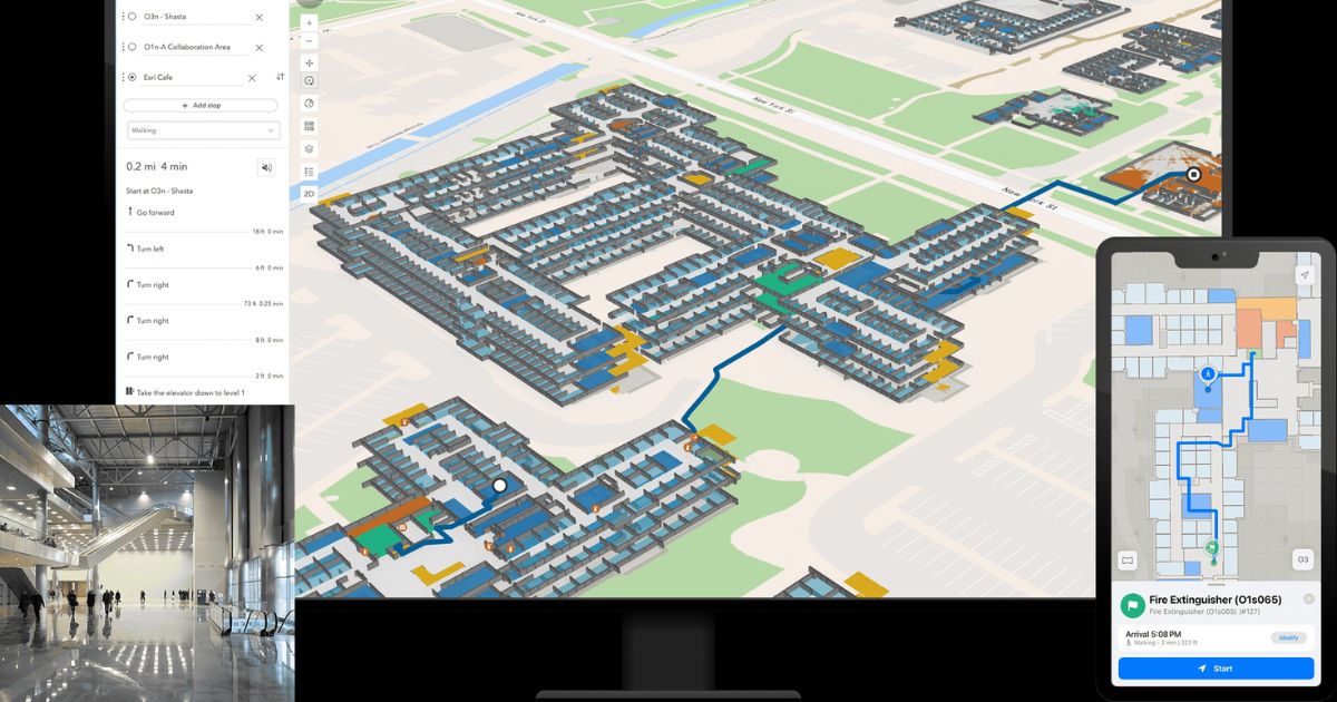 Fitur ArcGIS indoor