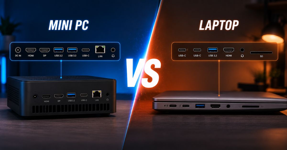 Perbedaan Mini PC vs Laptop