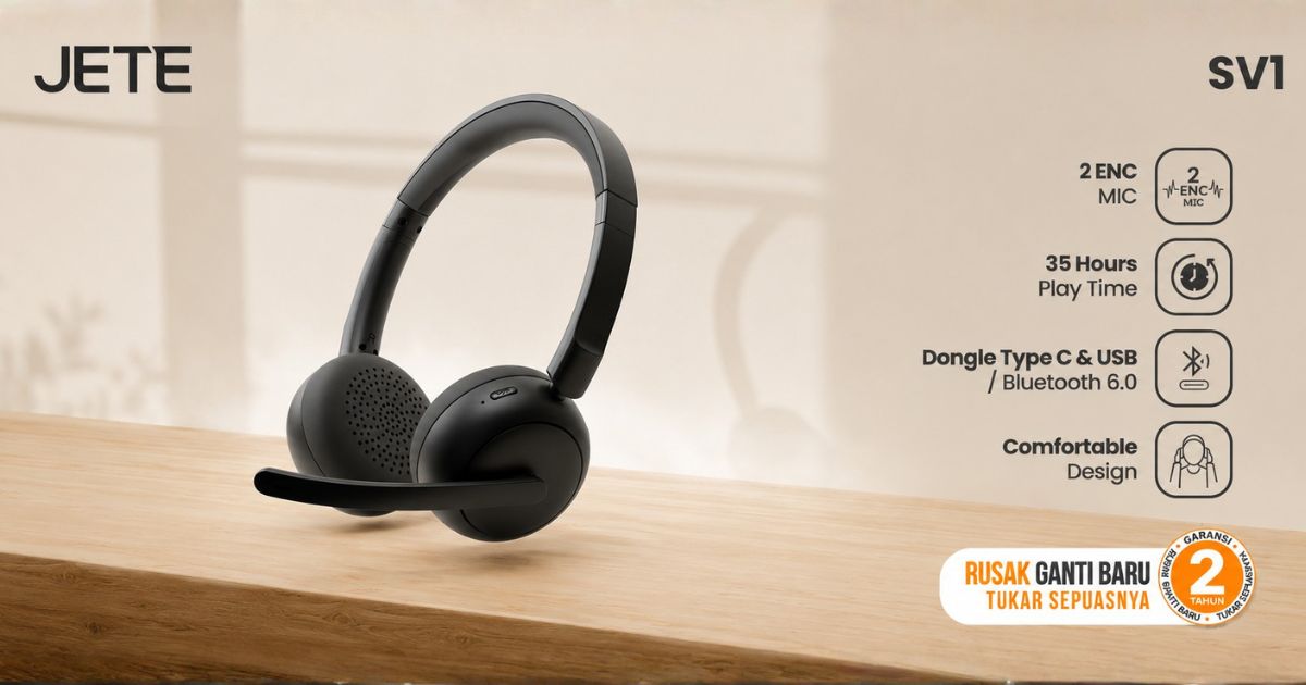 headset JETE SV1