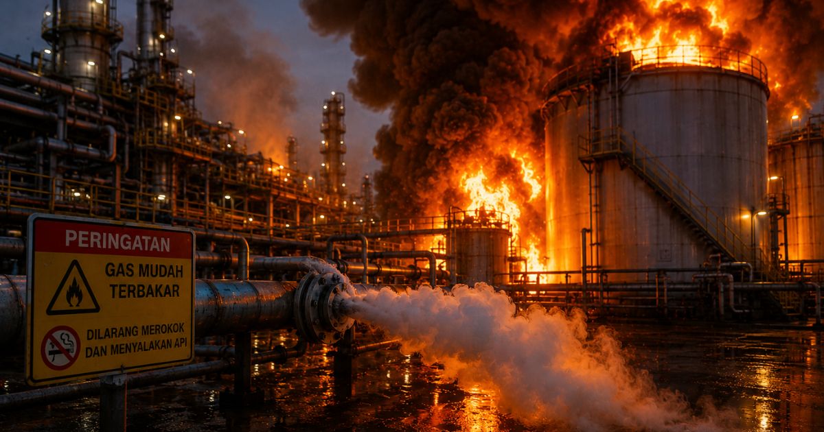Bahaya Kebocoran Gas Metana