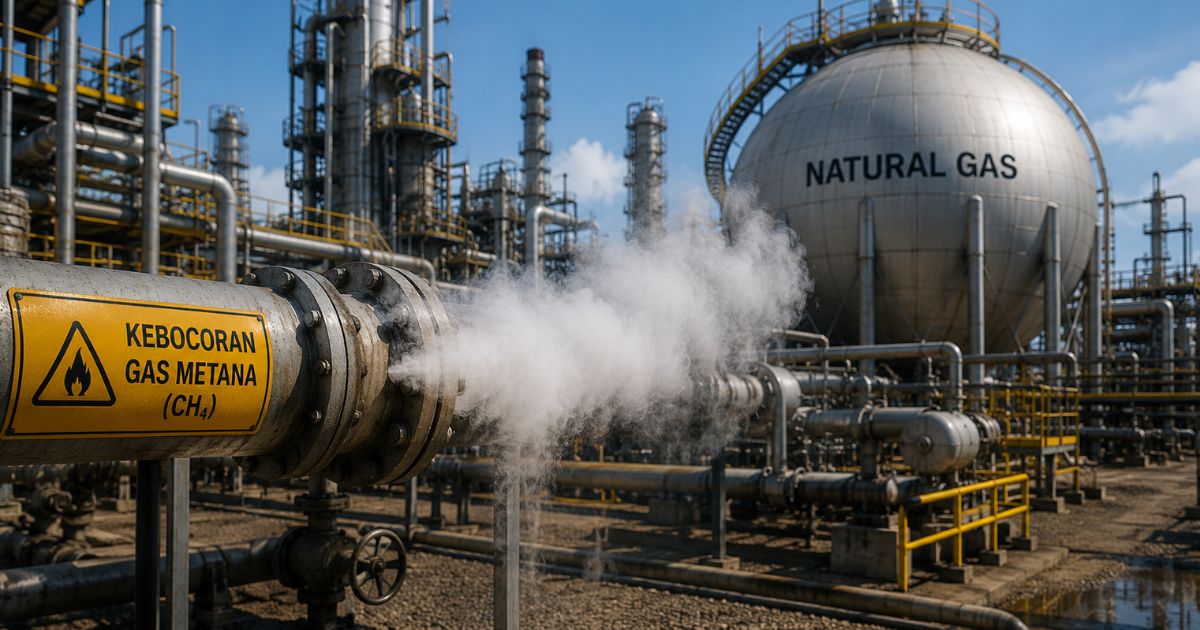 Bahaya Kebocoran Gas Metana di Industri