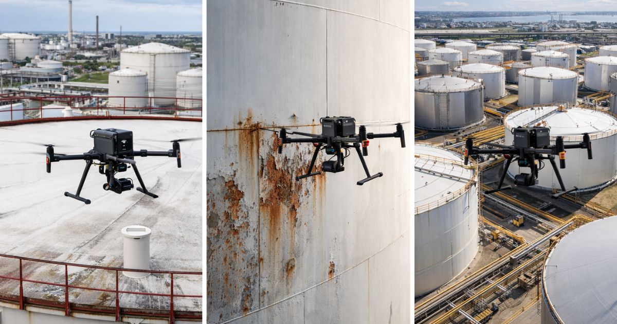 Rekomendasi Drone untuk Tank Inspection 