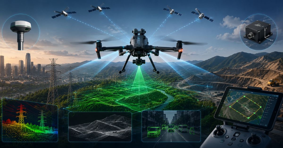 Sistem Navigasi Drone Enterprise