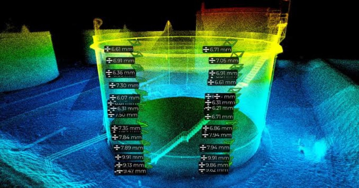 Drone untuk Inspeksi Tangki minyak