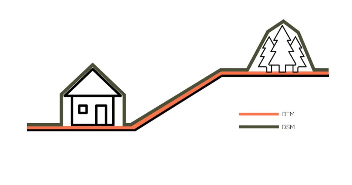 DSM vs DTM