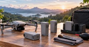 Cara Menyimpan Baterai Drone