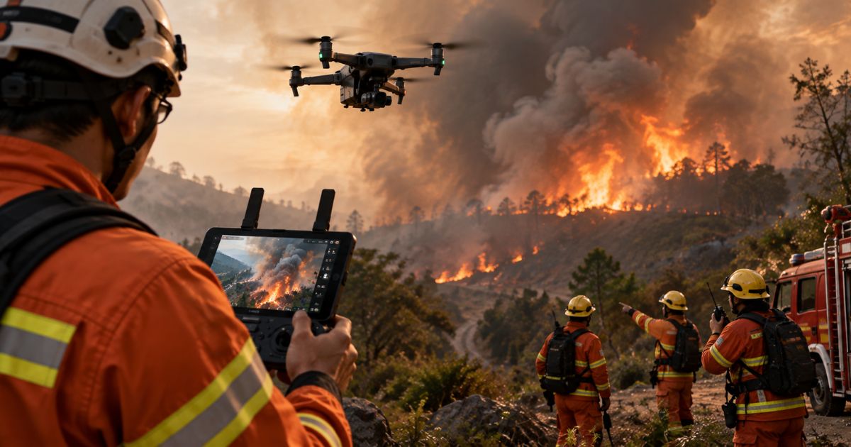 Penggunaan Drone dalam Penanggulangan Bencana